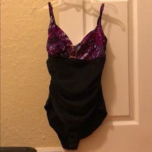 One piece bathing suit